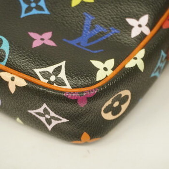 Louis Vuitton Monogram Rift Multicolor Shoulder Bag Black - Picture 13 of 15